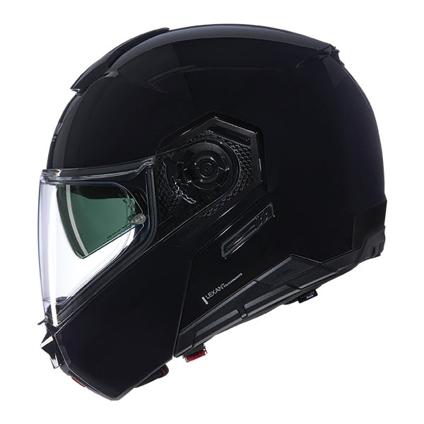 Nolan N90-3 06 Classico Modular Flip-Up Helmet Black Gloss  - FREE UK Delivery - Moto Central