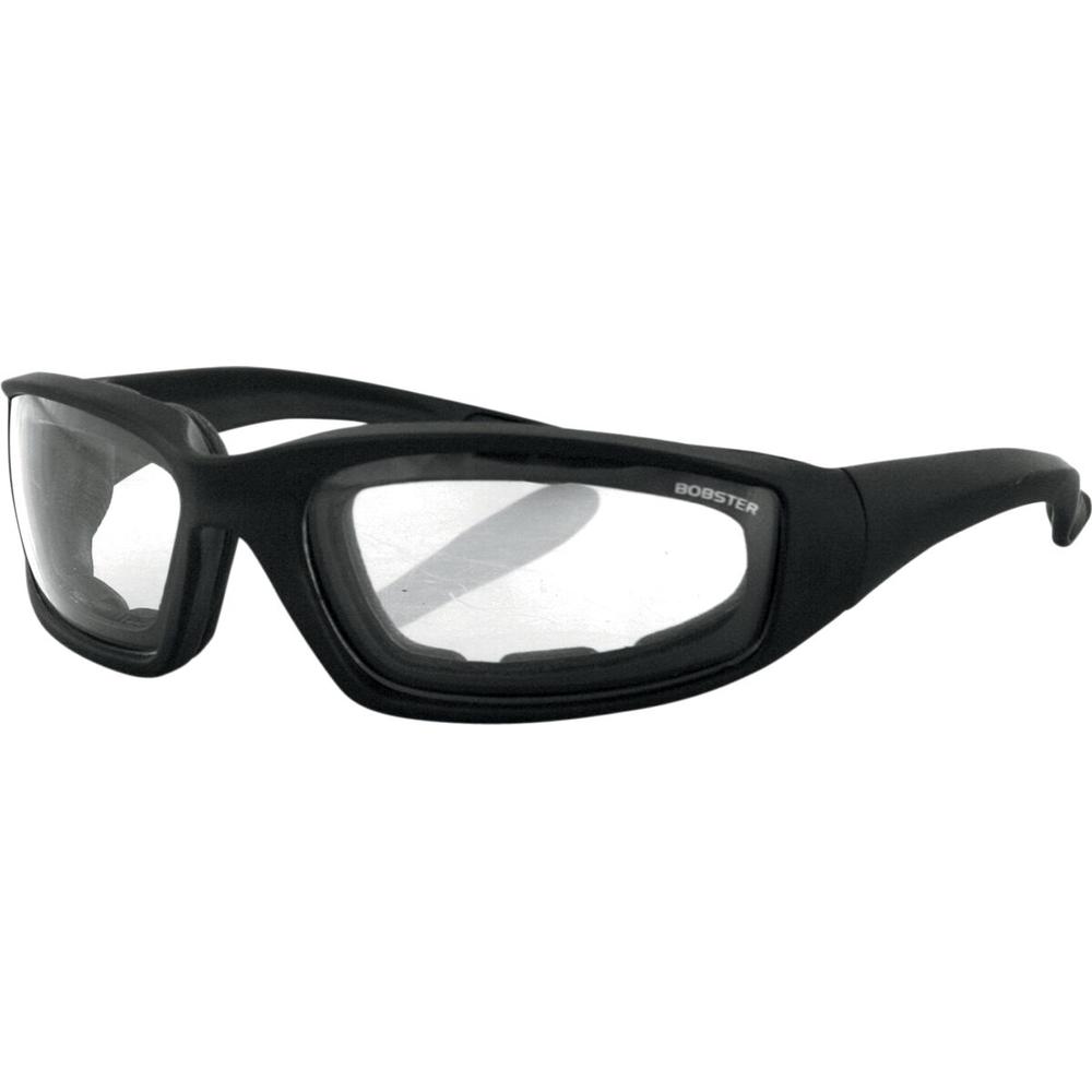 Bobster Foamerz 2 Adventure Sunglasses Black With Clear Lenses - FREE UK Shipping, FREE 365 Day Returns | Moto Central