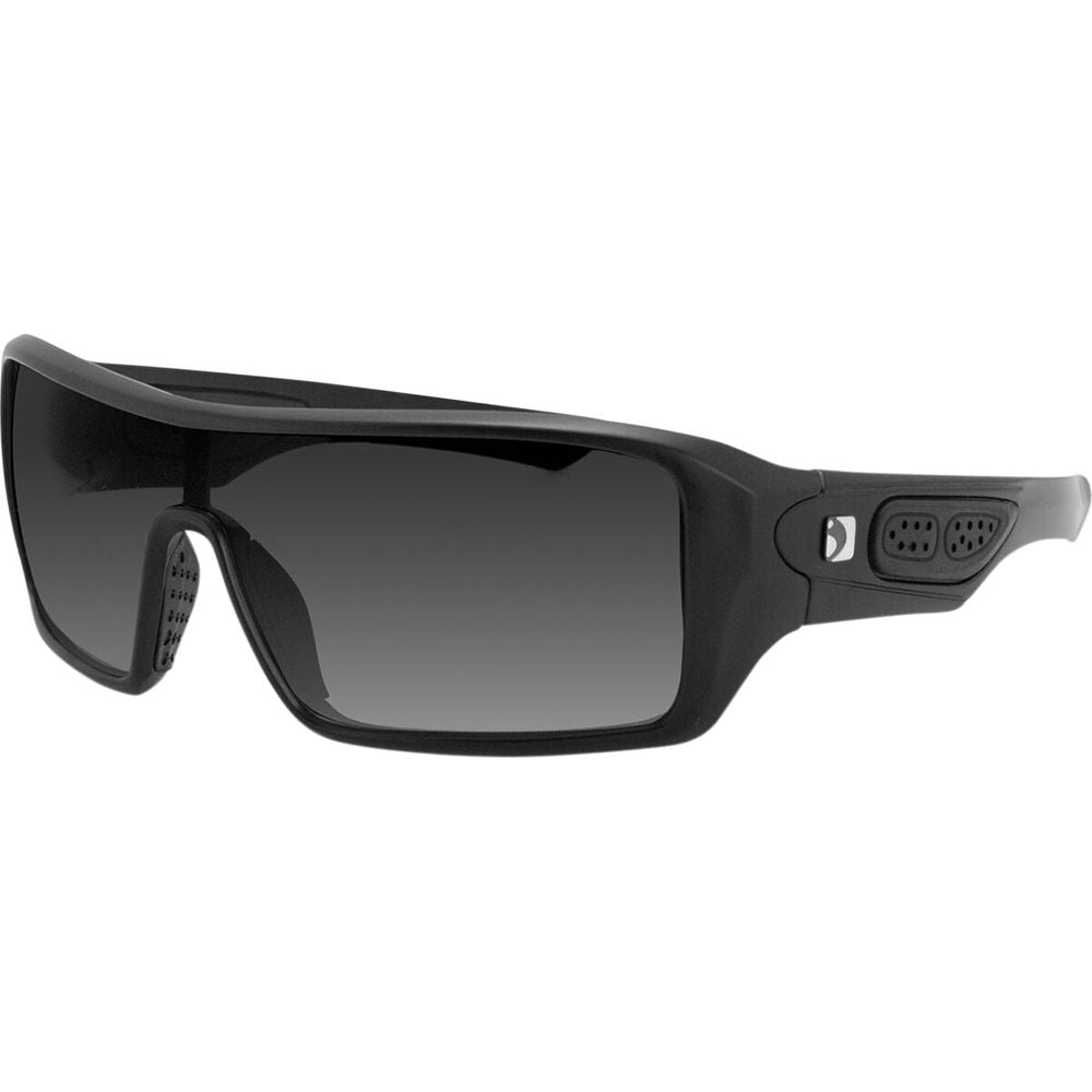 Bobster Paragon Street Sunglasses Black With Smoke Lenses - FREE UK Shipping, FREE 365 Day Returns | Moto Central