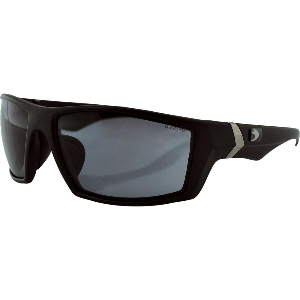 Bobster Whiskey Street Sunglasses Matt Black Lenses Smoke  - FREE UK Shipping, FREE 365 Day Returns | Moto Central