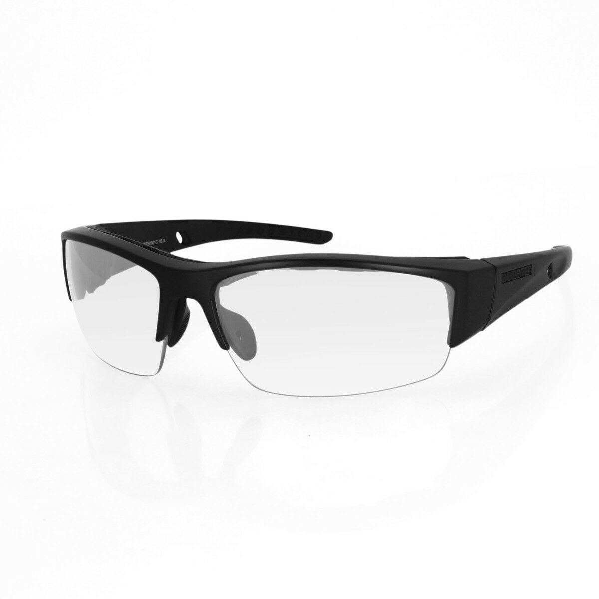 Bobster Sunglasses Clear Lens Black - FREE UK Shipping, FREE 365 Day Returns | Moto Central