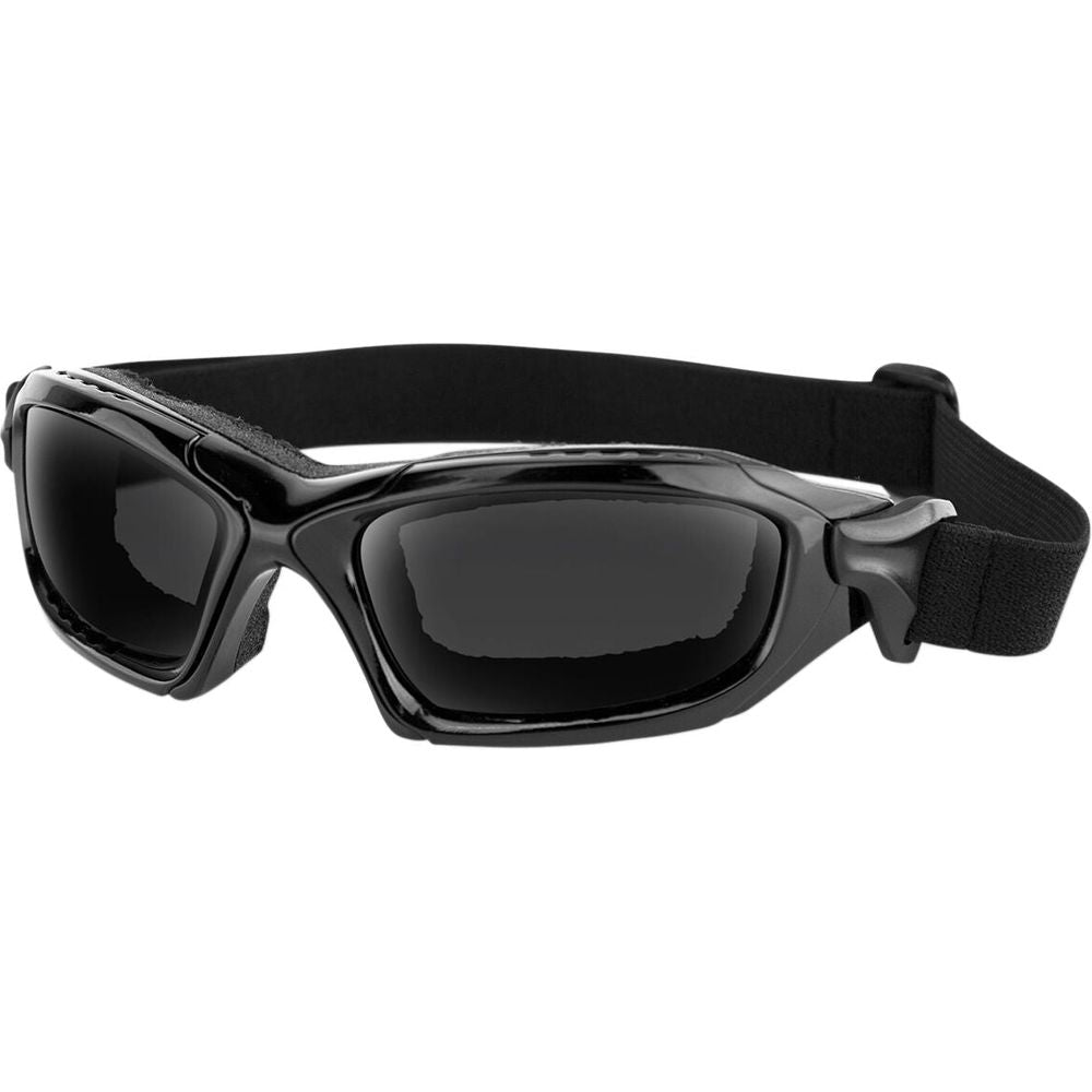 Bobster Diesel Goggles Interchangeable Gloss Black - FREE UK Shipping, FREE 365 Day Returns | Moto Central