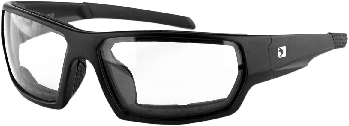 Bobster Sunglasses Tread Matt Black / Clear - FREE UK Shipping, FREE 365 Day Returns | Moto Central