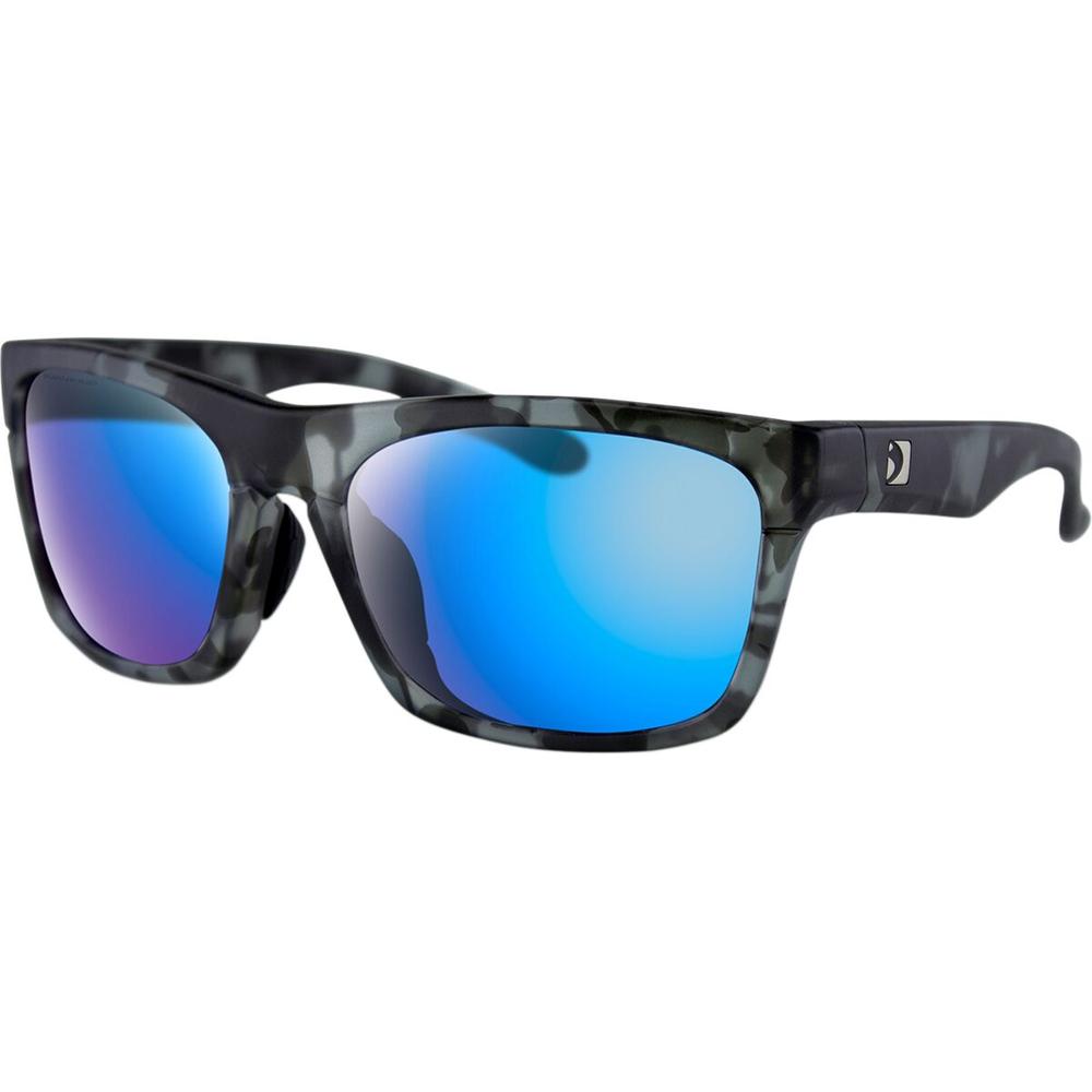 Bobster Route Sunglasses Matt Grey / Blue / Mirror Purple  - FREE UK Shipping, FREE 365 Day Returns | Moto Central