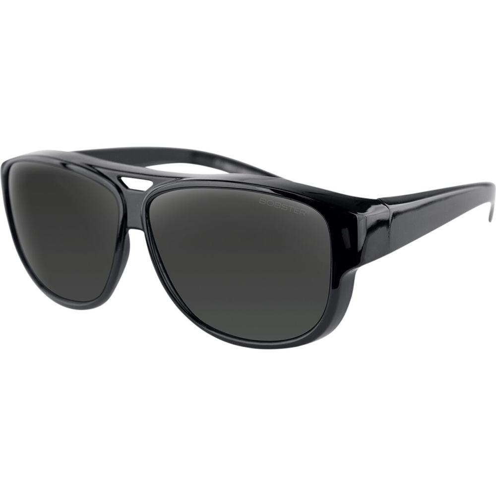 Bobster Altitude OTG Sunglasses Gloss Black  - FREE UK Shipping, FREE 365 Day Returns | Moto Central