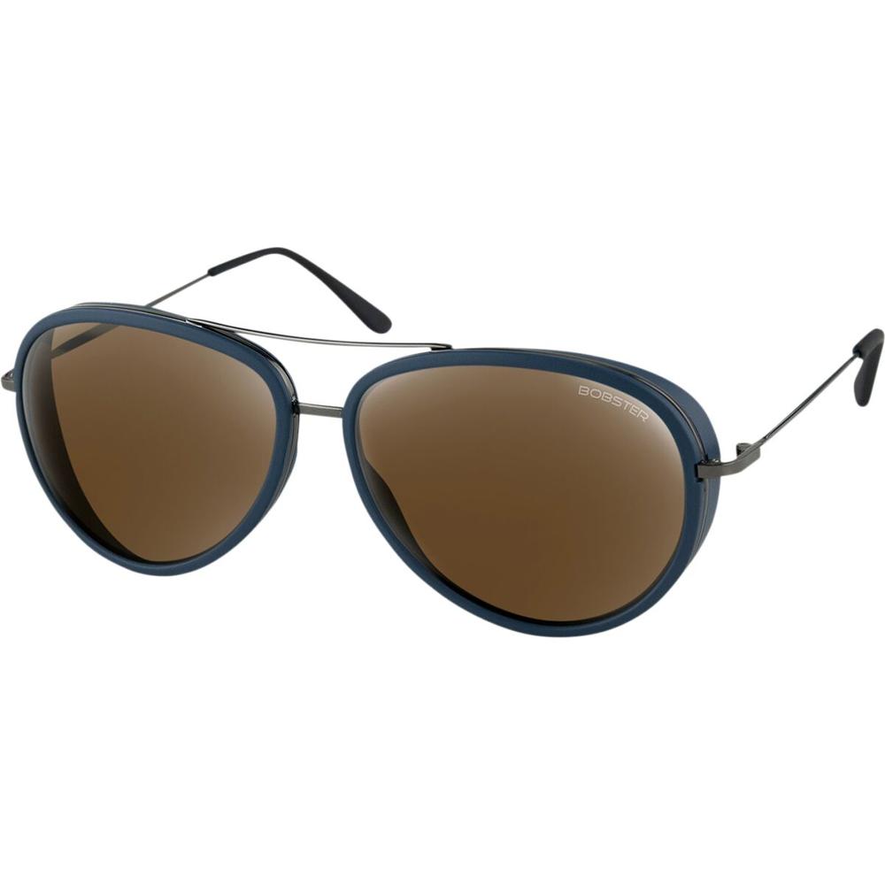 Bobster Ice Sunglasses Matt Navy / Gunmetal  - FREE UK Shipping, FREE 365 Day Returns | Moto Central