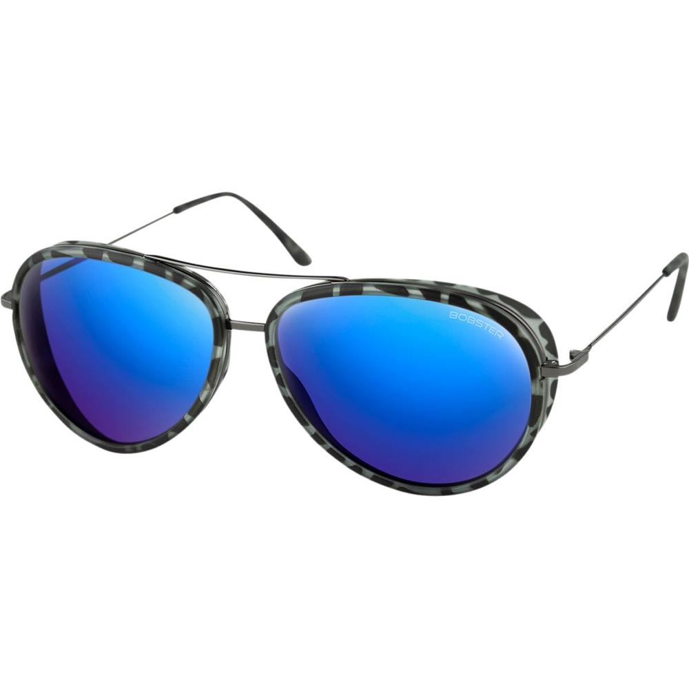 Bobster Ice Sunglasses Matt Grey / Tortoise Gunmetal  - FREE UK Shipping, FREE 365 Day Returns | Moto Central