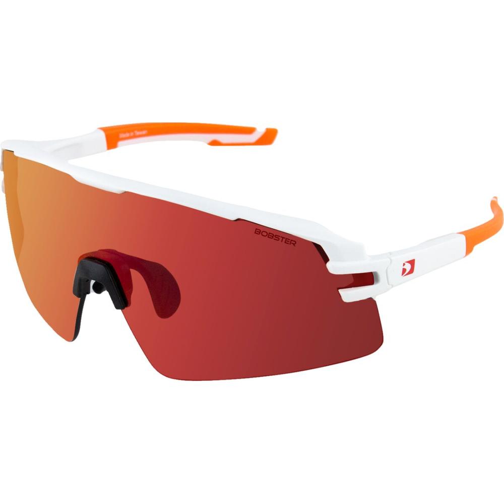 Bobster Flash Sunglasses White / Orange  - FREE UK Shipping, FREE 365 Day Returns | Moto Central