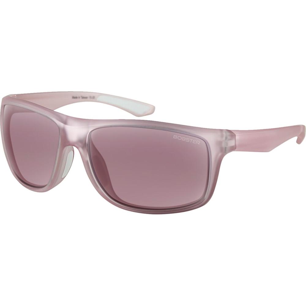 Bobster Luna Sunglasses Matt Grey / Pink - FREE UK Shipping, FREE 365 Day Returns | Moto Central