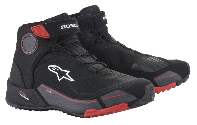 Alpinestars Honda CR-X Drystar Riding Shoes Black / Red / Grey