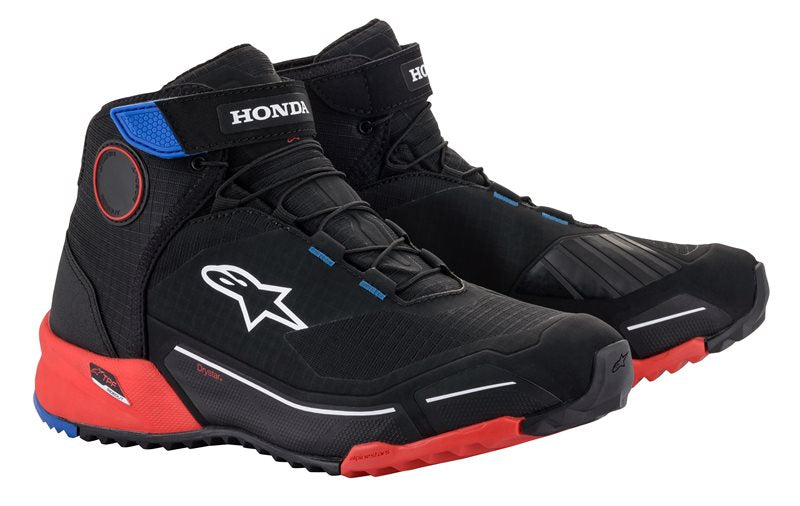 Alpinestars Honda CR-X Drystar Riding Shoes Black / Red / Blue