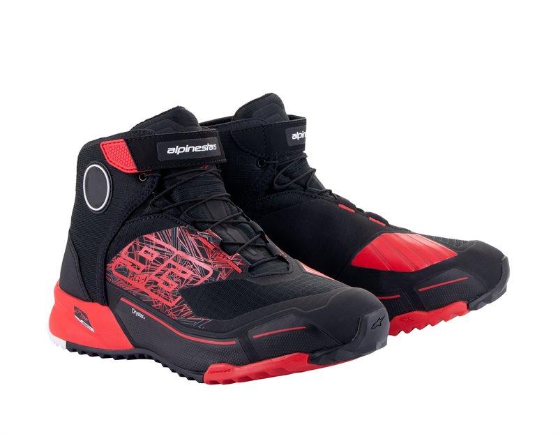 Alpinestars MM93 CR-X Drystar Riding Shoes Black / Bright Red