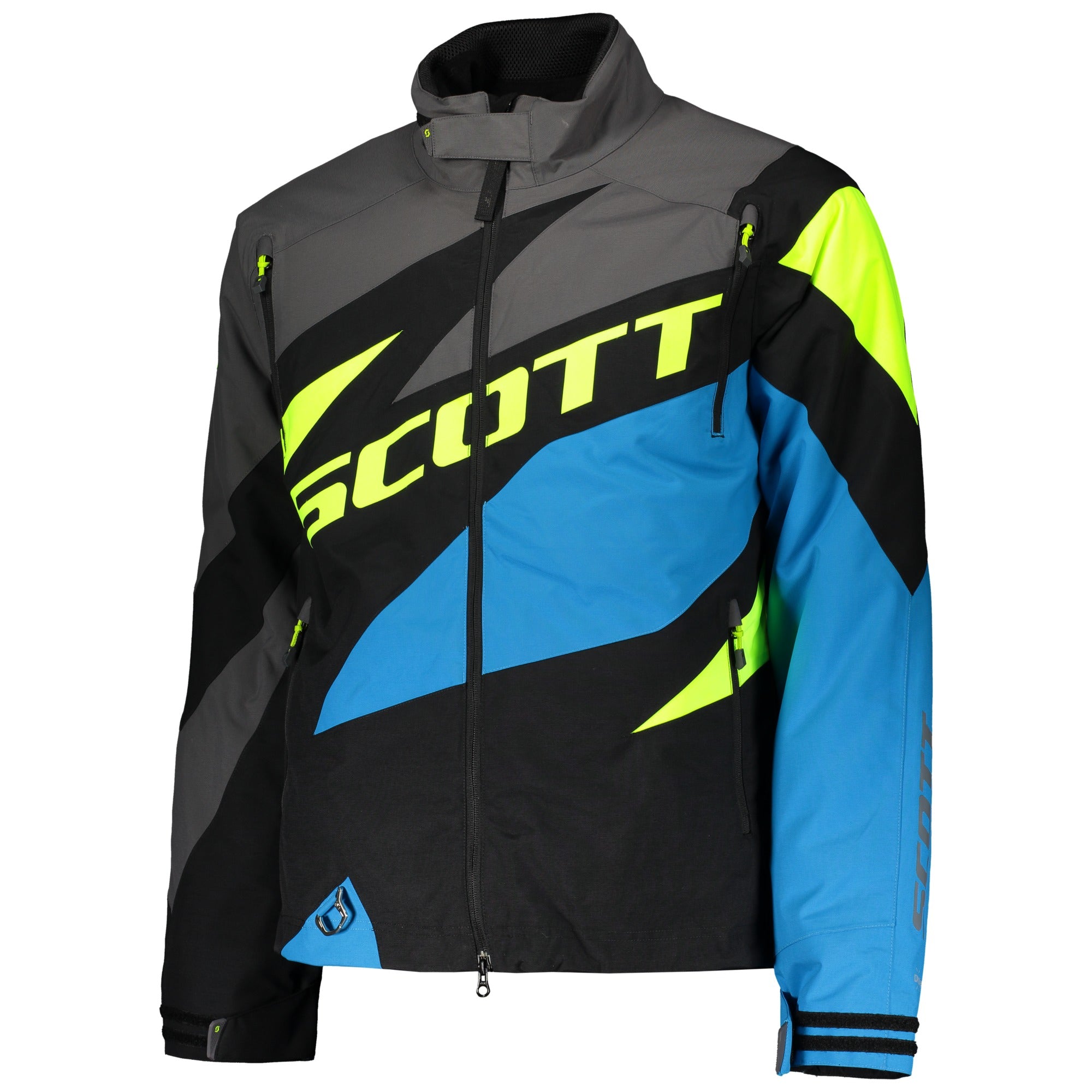 Scott CompR Textile Jacket Black / Blue