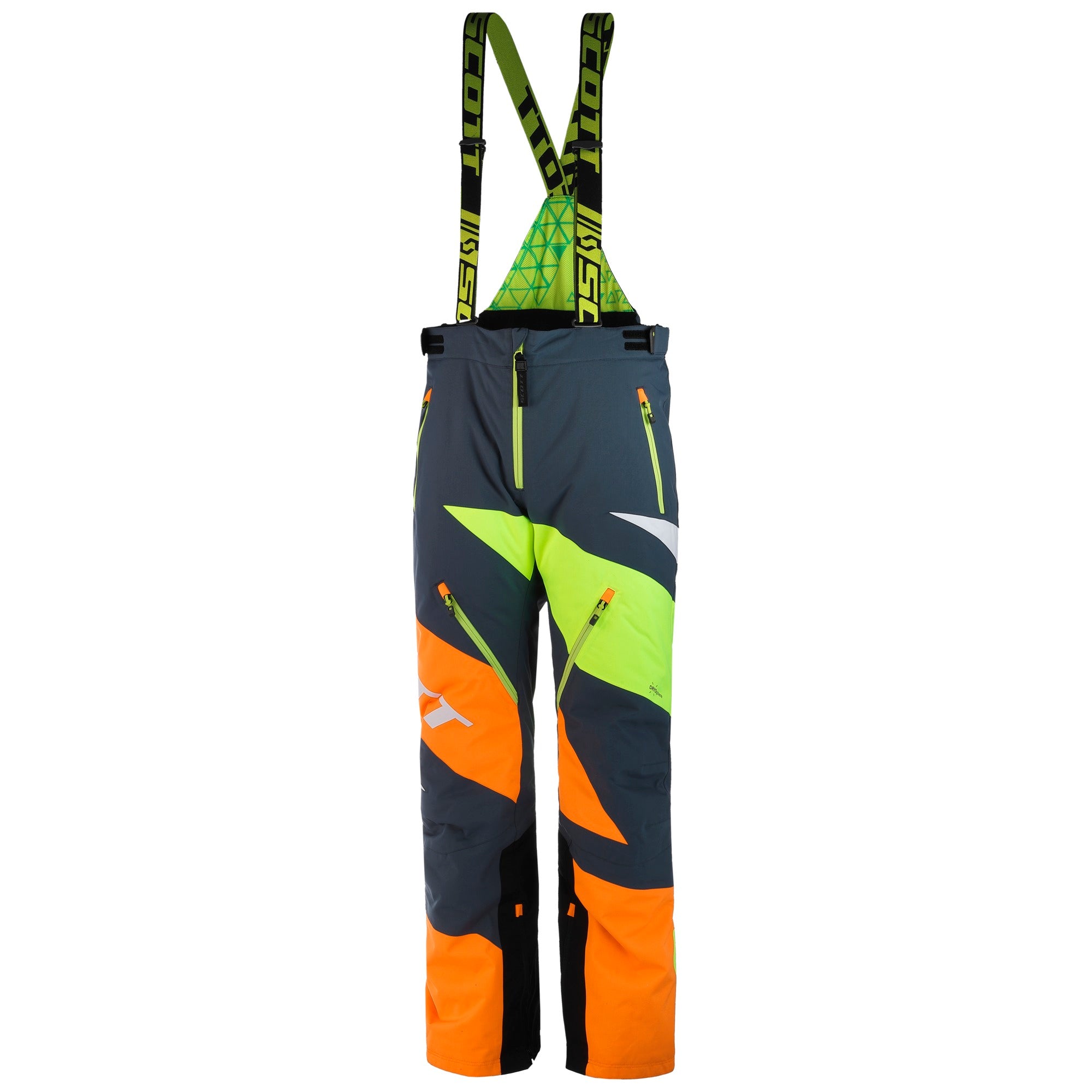 Scott CompR Textile Trouser Midnight Blue / Neon Orange