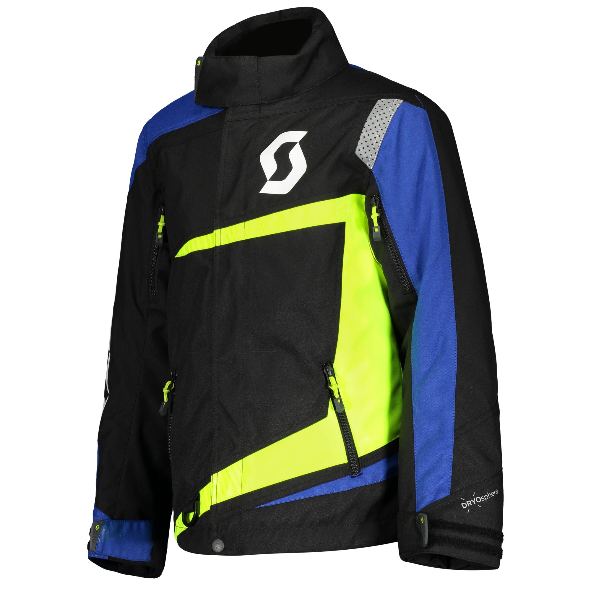 Scott K's TeamR Textile Jacket Black / Blue