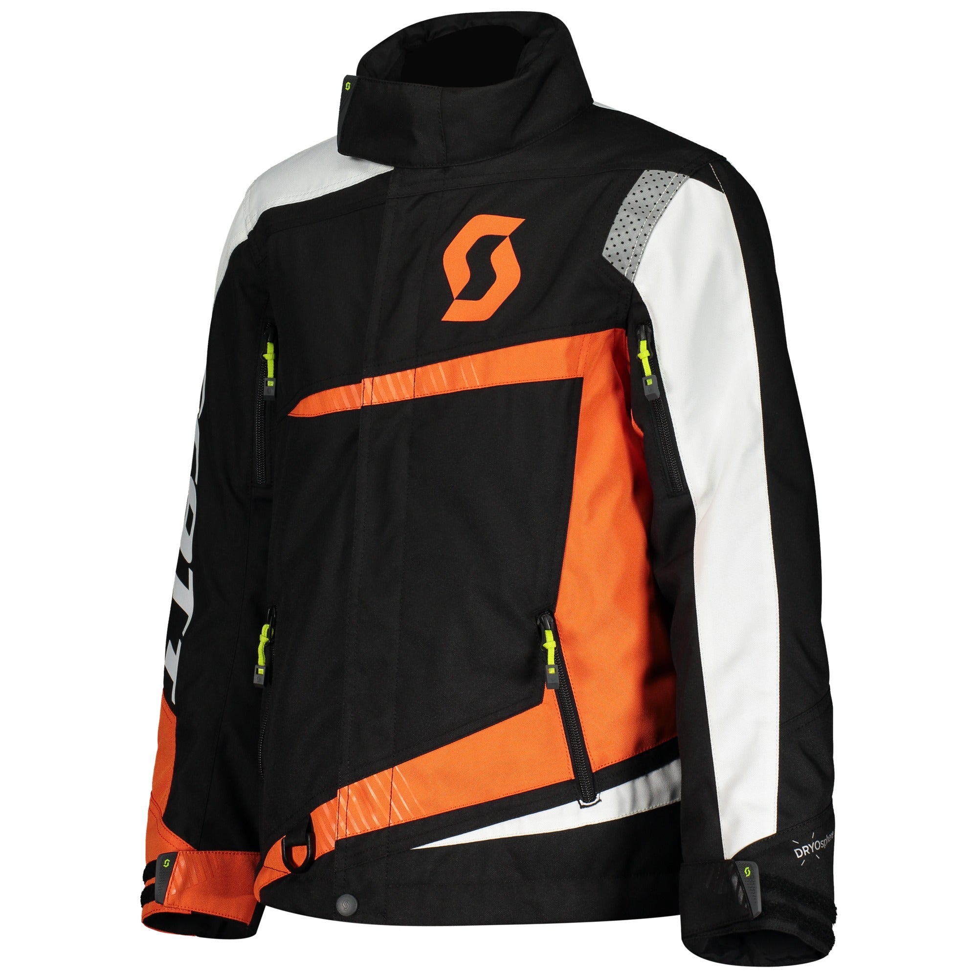 Scott K's TeamR Textile Jacket Black / Orange