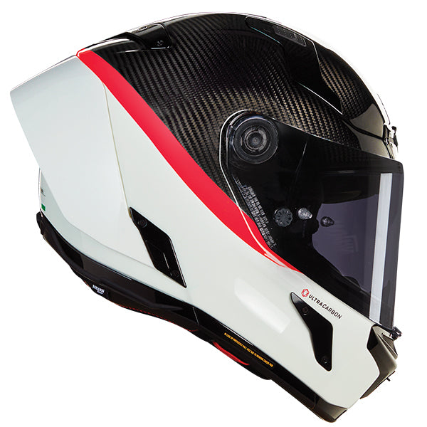 Nolan X-804 RS DOC Full Face Helmet Carbon / White / Red