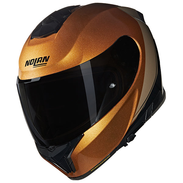 Nolan N80-8 Vern Speciale Full Face Helmet Orange / Beige / Black