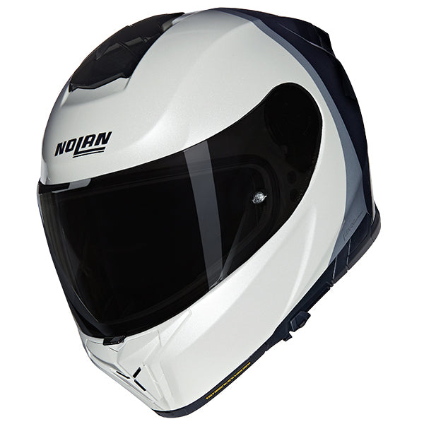 Nolan N80-8 Vern Speciale Full Face Helmet White / Black / Silver