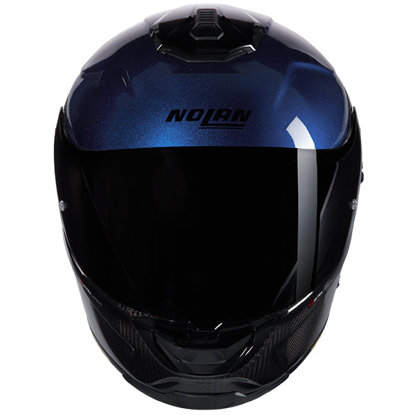 Nolan X-903 Ultra Carbon Vern Speciale Full Face Helmet Carbon / Blue - FREE UK Shipping, FREE 365 Day Returns | Moto Central