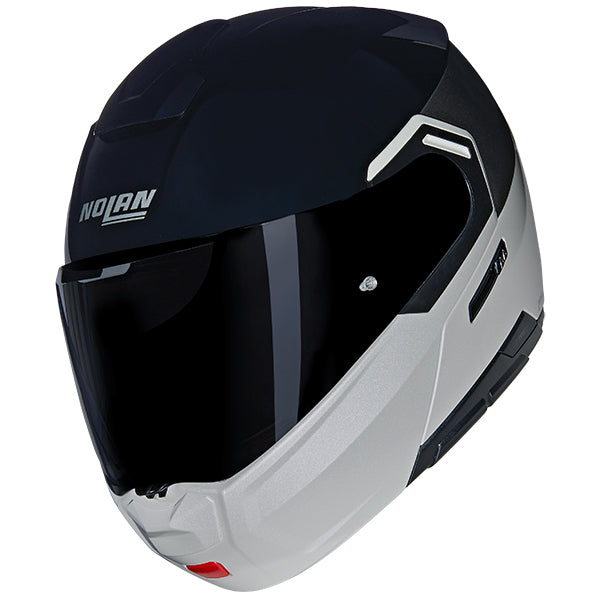 Nolan N90-3 06 Vern Speciale Modular Flip-Up Helmet Black / Grey / White  - FREE UK Delivery - Moto Central