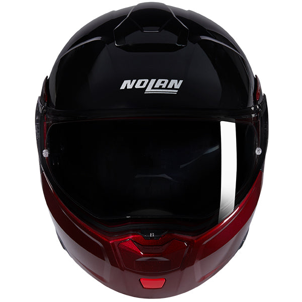 Nolan N90-3 06 Vern Speciale Modular Flip-Up Helmet Black / Red / Grey  - FREE UK Delivery - Moto Central