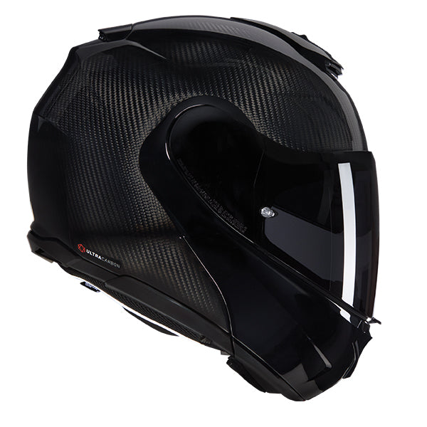 Nolan X-1005 Ultra Carbon Puro Modular Flip-Up Helmet Carbon Fibre - FREE UK Shipping, FREE 365 Day Returns | Moto Central