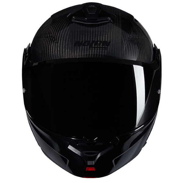 Nolan X-1005 Ultra Carbon Puro Modular Flip-Up Helmet Carbon Fibre - FREE UK Shipping, FREE 365 Day Returns | Moto Central