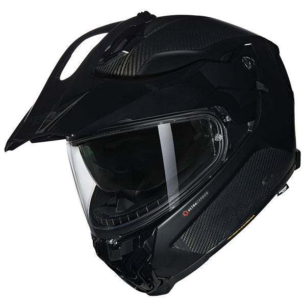 Nolan X-552 Ultra Carbon Triplonero Adventure Helmet Carbon / Black  - FREE UK Delivery - Moto Central