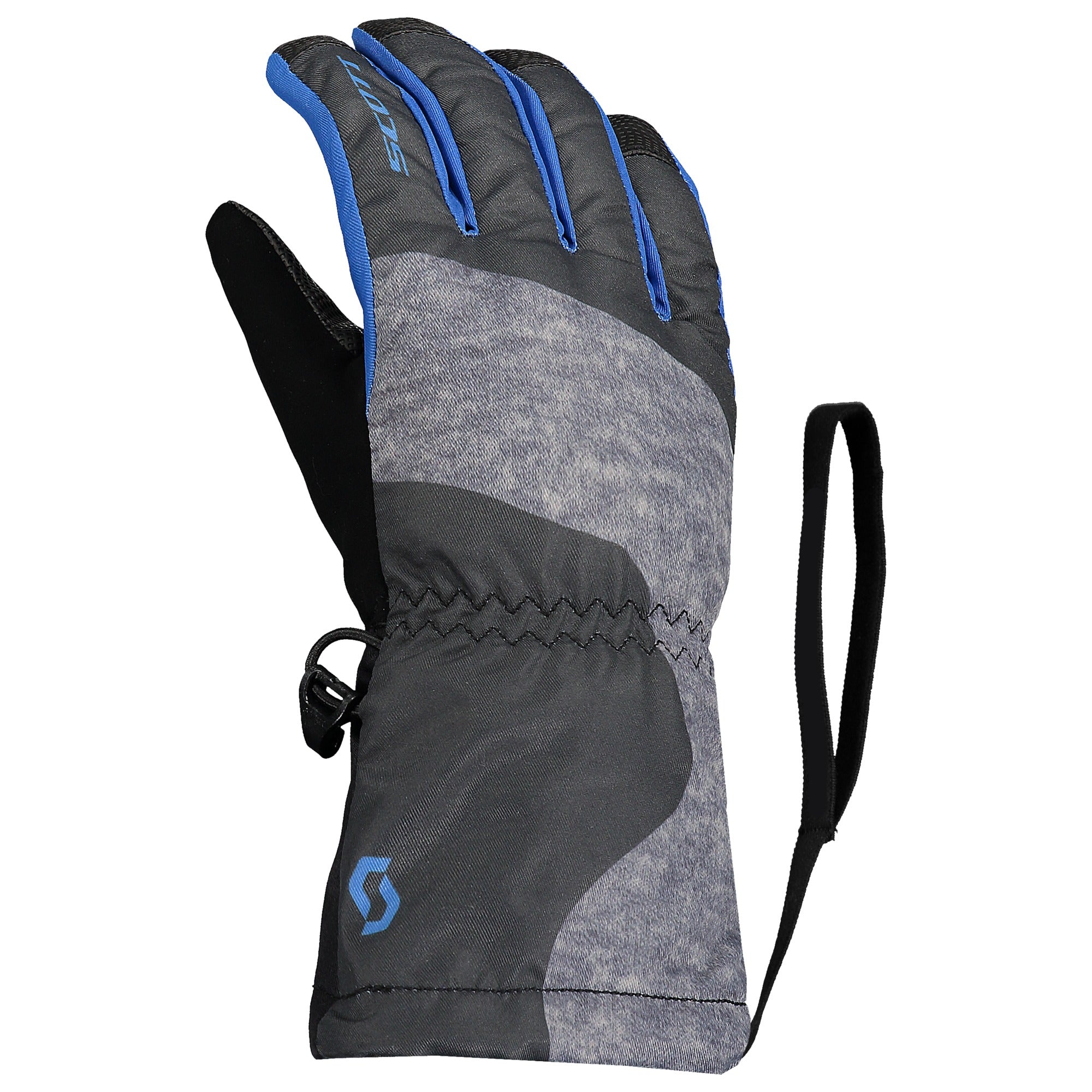 Scott Ultimate Junior Textile Gloves Black / Blue