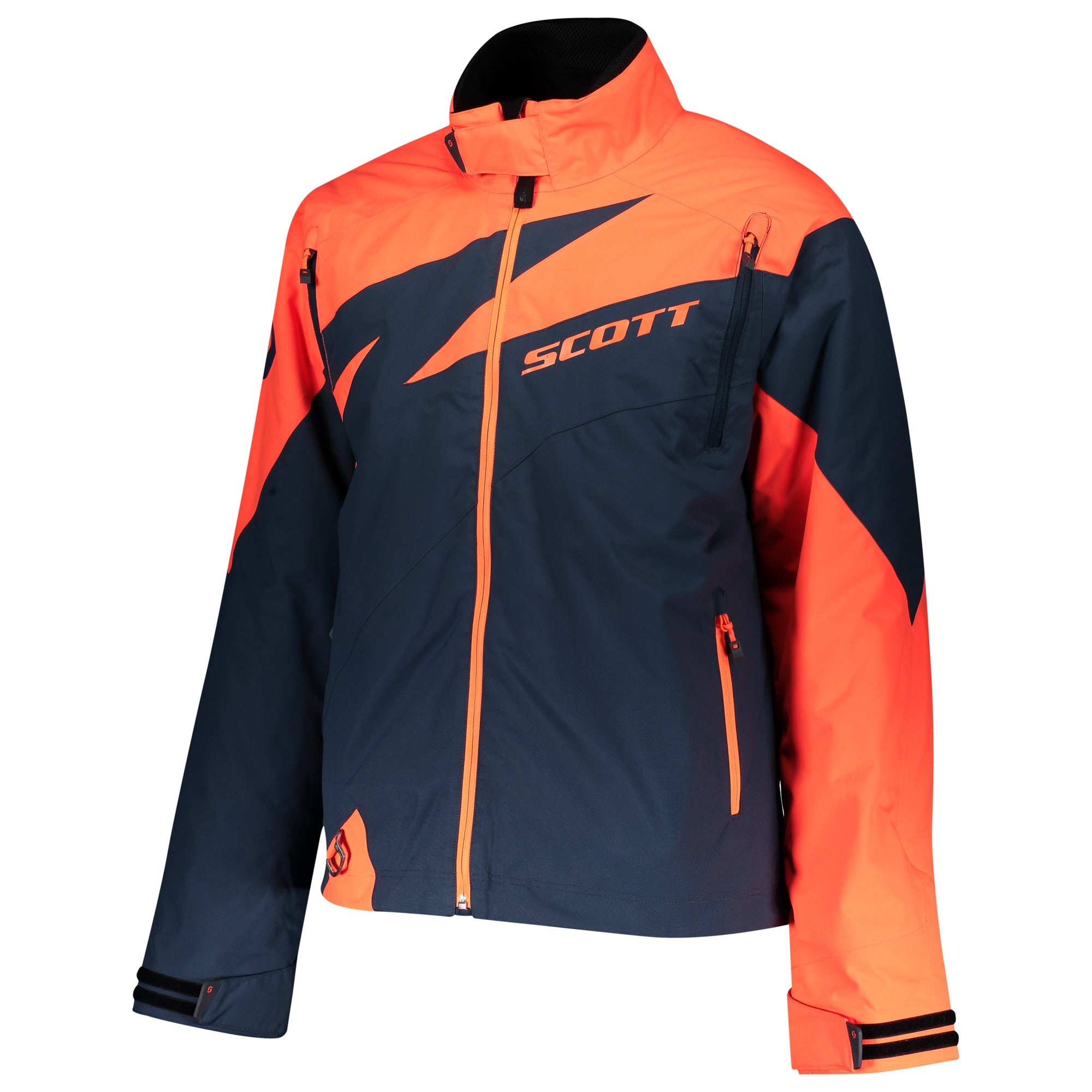 Scott CompR Textile Jacket Midnight Blue / Shocking Orange