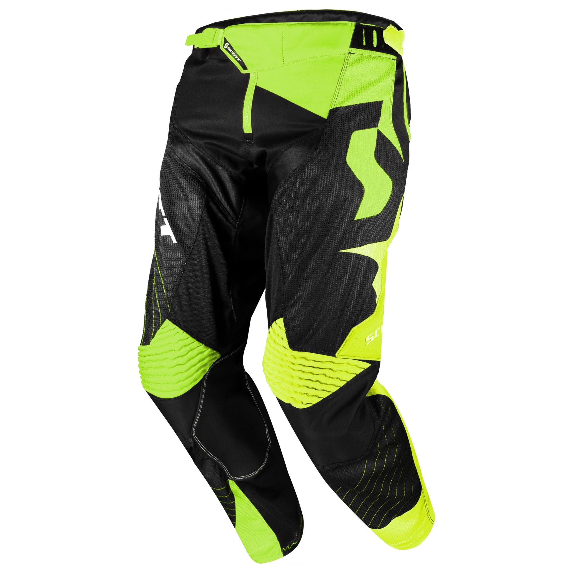 Scott 450 Angled Textile Trouser Black / Green