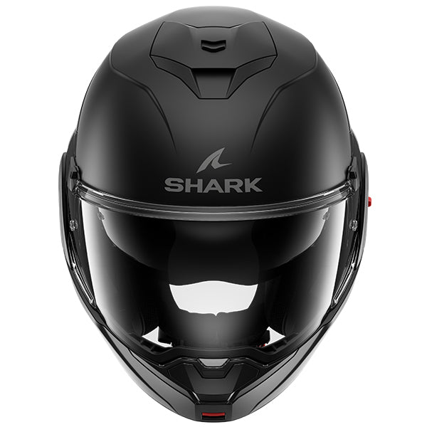 Shark OXO Flip Up Helmet Blank Matt Black - FREE UK Shipping, FREE 365 Day Returns | Moto Central