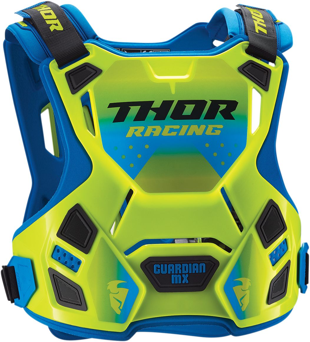 Thor MX Guardian Chest Protector Fluo Green / Blue