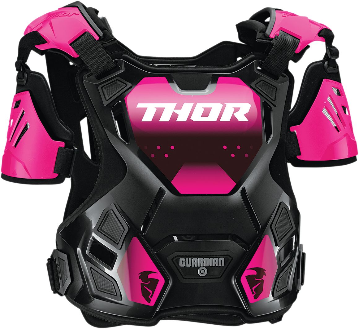 Thor Guardian Ladies Chest Protector Pink / Black