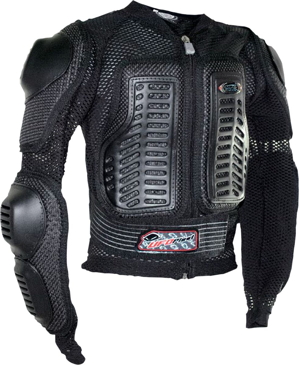 UFO Motocross Boy's / Kids Bodyguard Black - FREE UK Shipping, FREE 365 Day Returns | Moto Central