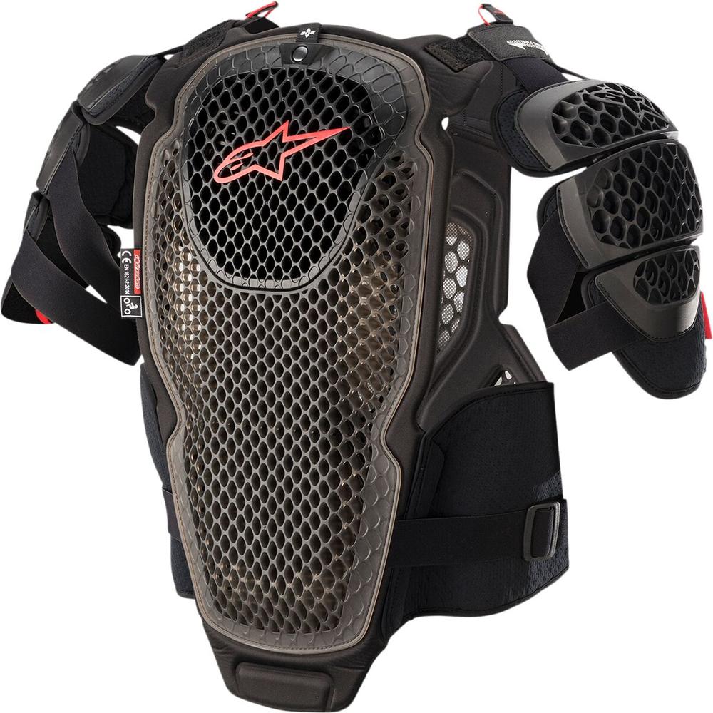 Alpinestars A-6 Chest Protector Anthracite / Black / Red