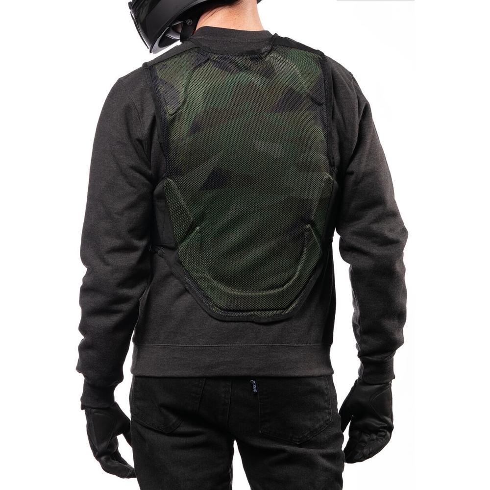 Icon Field Armor Softcore Vest Black / Camo Green