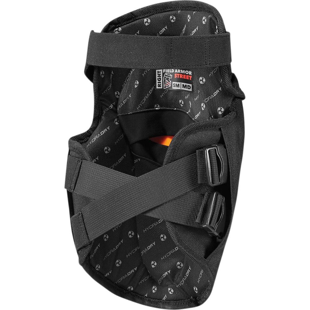 Icon Field Armour Street Knee Protector Black  - FREE UK Delivery - Moto Central