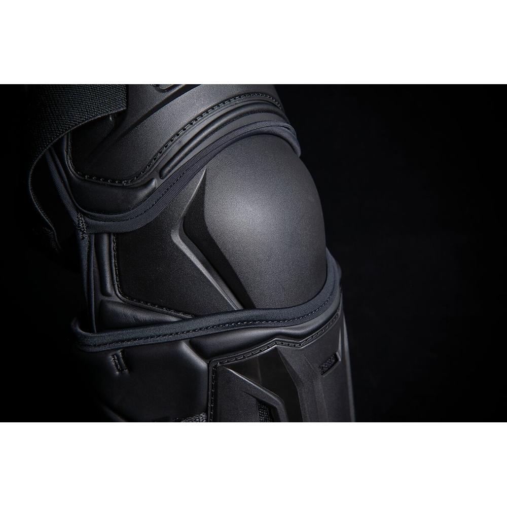 Icon Field Armor 3 Knee Protector Black - FREE UK Shipping, FREE 365 Day Returns | Moto Central