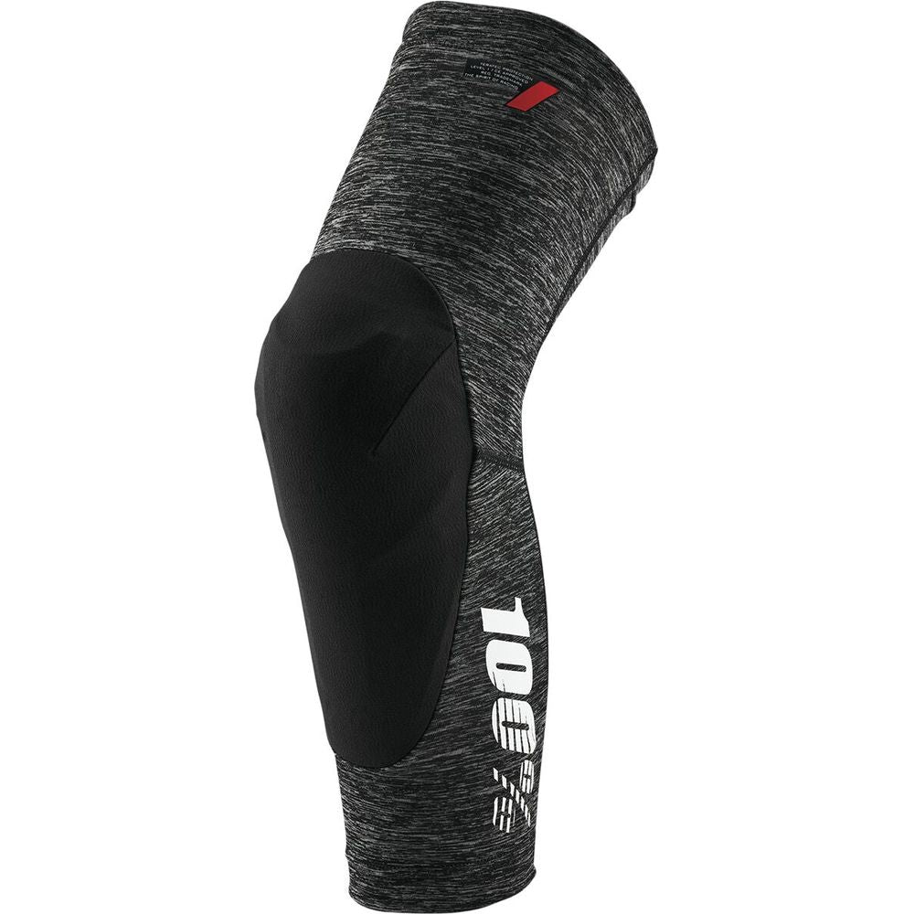 100% Teratec Knee Guards Grey / Black