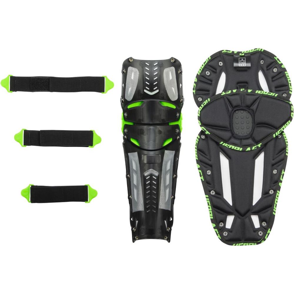 UFO Crypton Knee Shin Guard Black  - FREE UK Shipping, FREE 365 Day Returns | Moto Central