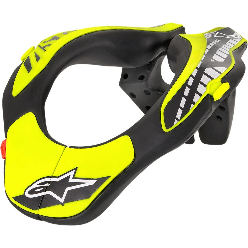 Alpinestars Neck Youth Support Black / Fluo Yellow