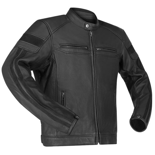 Richa Retro Racing Black Edition Leather Jacket Black