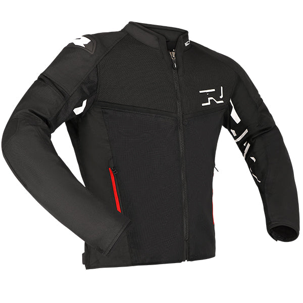 Richa Stradale Mesh Textile Jacket Black  - FREE UK Shipping, FREE 365 Day Returns | Moto Central