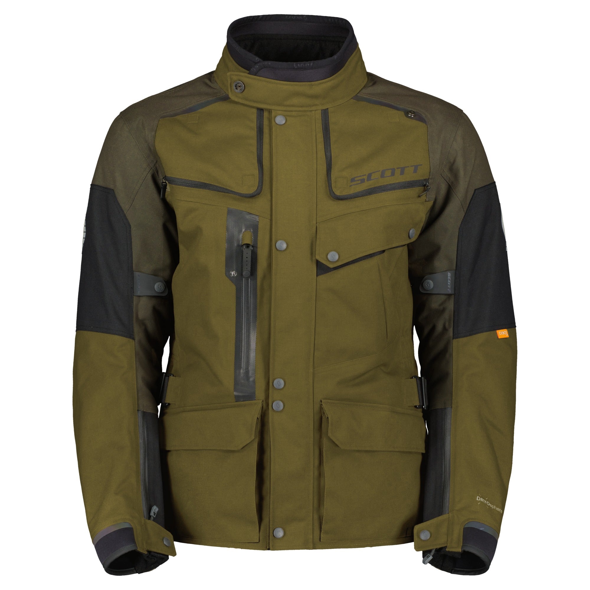 Scott Voyager Dryo Textile Jacket Earth Brown / Black Olive