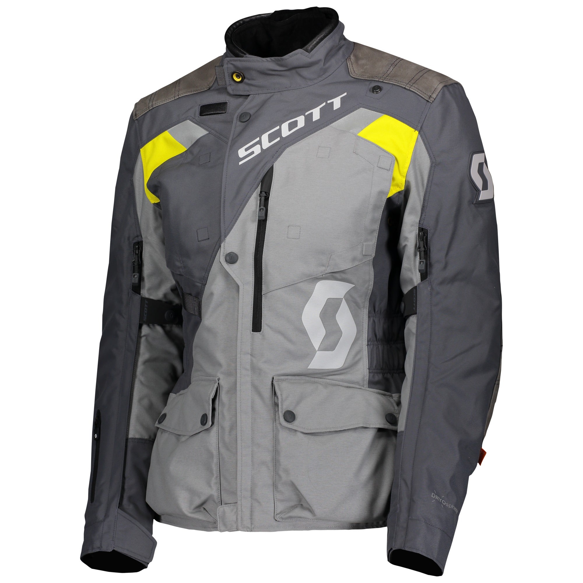 Scott Dualraid Dryo Ladies Textile Jacket Grey / Yellow