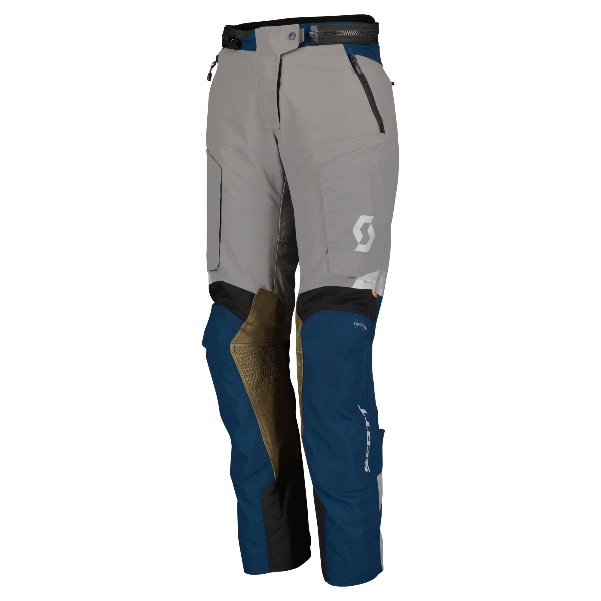 Scott Dualraid Dryo Ladies Textile Trouser Blue / Titanium Grey