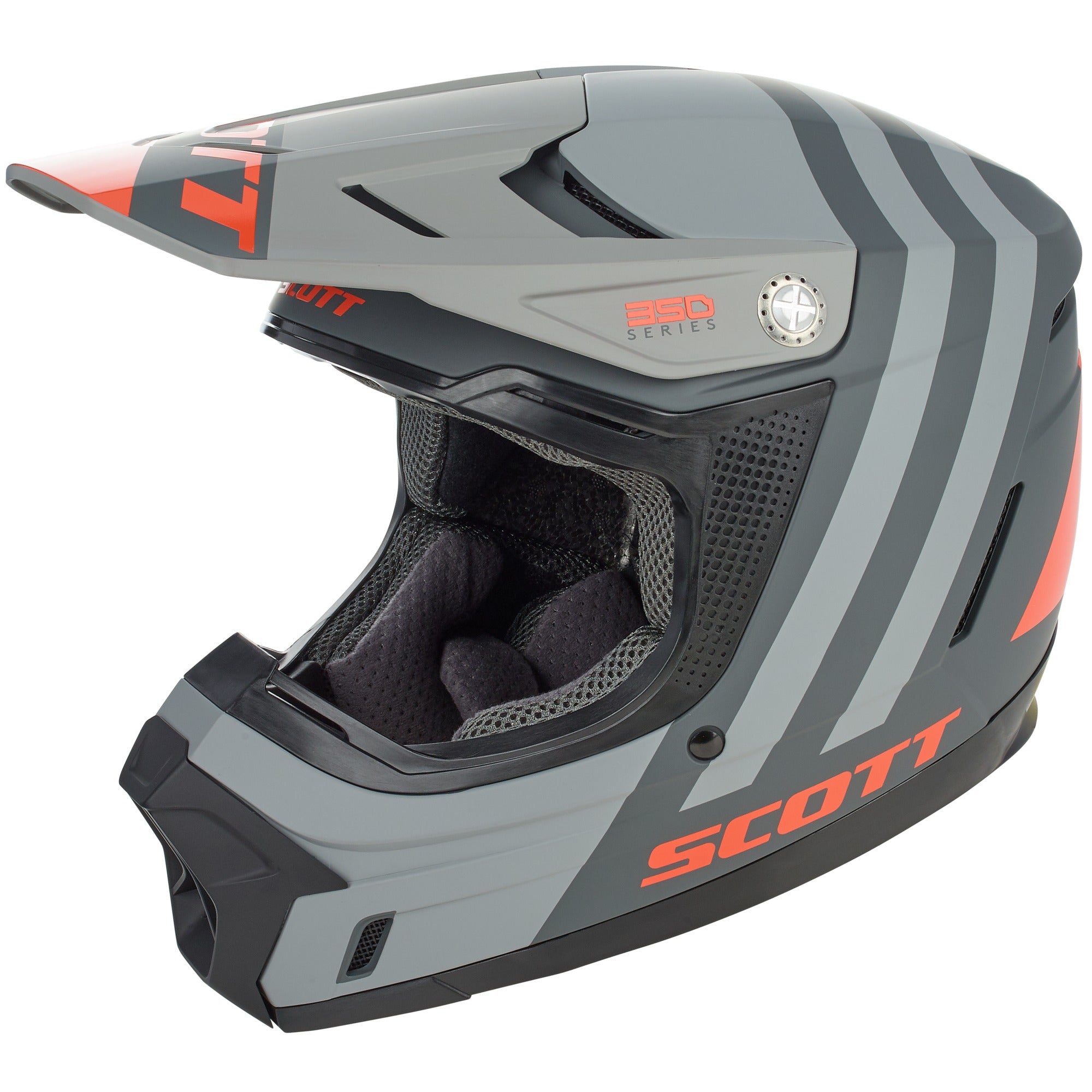 Scott 350 Evo Kids Plus Dash ECE Motocross Helmet Black / Orange