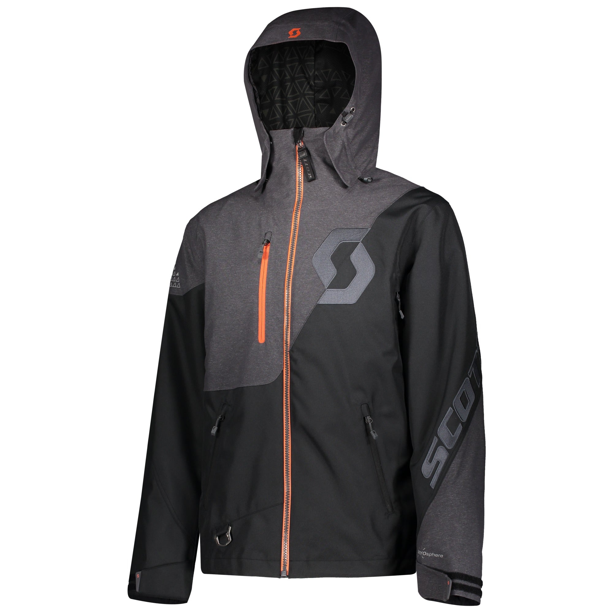 Scott Move Dryo Textile Jacket Melange Grey / Black